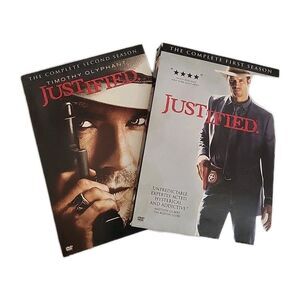 Justified: Complete Season 1 & Season 2 (DVD, 2010, 2011) Timothy Olyphant